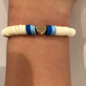 Blue and White Blend Bracelet